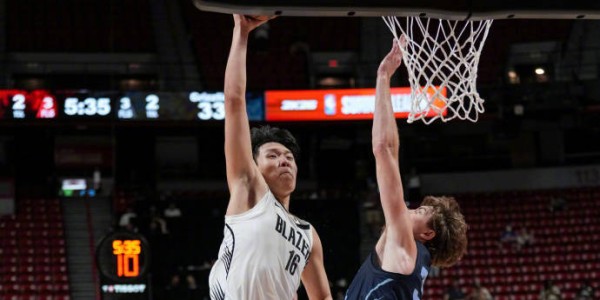 杨瀚森背靠背10+5+5失误 夏联次战开拓者遭灰熊逆转